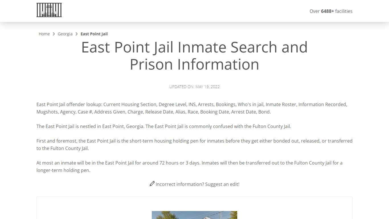 East Point Jail Inmate Search, Visitation, Phone no ...